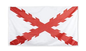Bandera Cruz de Borgoña 90x150 cms